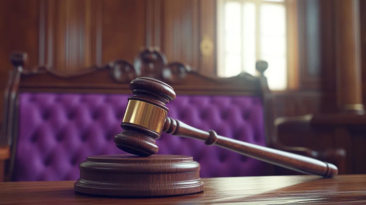 Sudijski čekić u sudnici