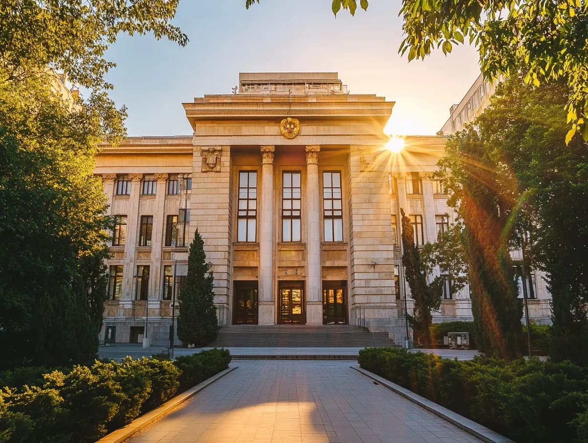 Moderna zgrada srpske državne institucije